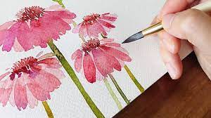 30 Watercolor Flower Painting Ideas For