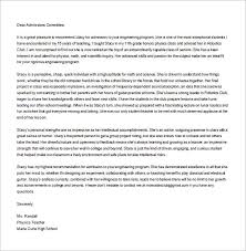 10 Personal Letter Of Recommendation Free Sample Example Format