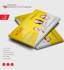 Material Design Business Card Template Free Cards Templates