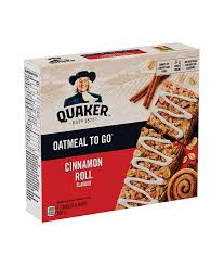 cinnamon roll oatmeal bars