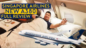 singapore airlines new a380 full review