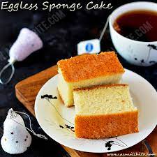 eggless sponge cake recipe eggless