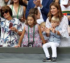 The swiss tennis star, 35, defeated marin cilic in. Roger Federer S Two Sets Of Twins Steal The Show At Wimbledon 2017 Final With Their Matching Outfits And Funny Facial Expressions