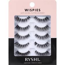 ryshi wispies eye lashes 5 pair