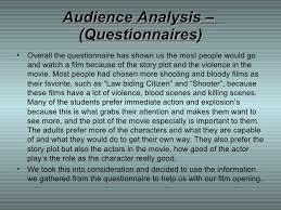 A  Media Coursework  Audience Research   Questionnaire  Analysis of  questionnaire  Focus group and Summary  SlideShare