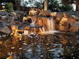 Building Water Feature Waterfalls For