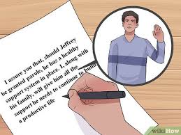 4 ways to write a parole letter wikihow