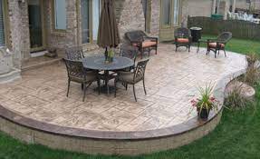 Stamped Concrete Patio Ideas The