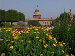 mughal garden in rashtrapati bhawan