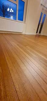 oiled and waxed wooden floors