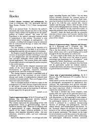 Manual Of Gastroenterology Diagnosis