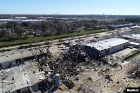 warehouse explosion shakes houston