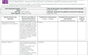 Employee Performance Tracking Template