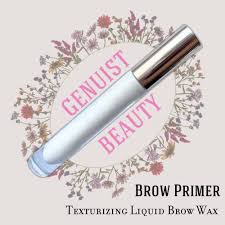 a texturizing liquid brow wax with