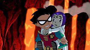 Robin and Little Raven - Teen Titans 