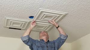 glue up ceiling tiles