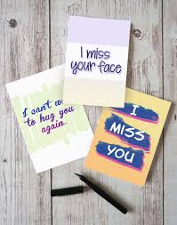 free printable miss you cards