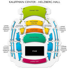 Kauffman Center Seating Chart Helzberg Hall Www