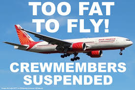 Weight Patrol Air India Suspends Yet Another 57 Cabin Crew