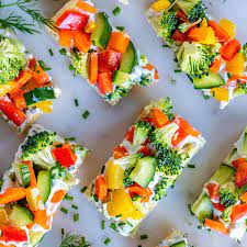 veggie pizza party appetizer mom on