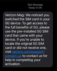 Otherwise you can click on the link have a sim replacement from the verizon store? Iphone 12 Verizon Sim Question Macrumors Forums