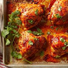 Try these 10 chicken topper recipes for an easy, healthy makeover for any chicken meal. 15 Sheet Pan Dinner Recipes Using Chicken Thighs Eatingwell