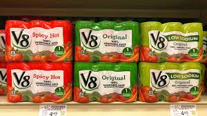 15 low sodium v8 nutrition facts of