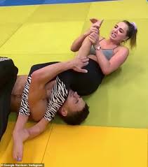 Finally found new ways to embarrass myself for a living. Love Island S Georgia Harrison Pulls Off Complex Judo Move In Throwback Video Readsector