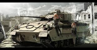 See more ideas about anime tank, anime, anime military. Hd Wallpaper Anime Anime Girls Girls Und Panzer Tank Weapon Gun Short Hair Wallpaper Flare