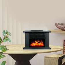 Mini Electric Fireplace Mantel Tv Stand