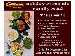 Marie callender's five holiday feasts include: Christmas Dinners To Go 2020 Restaurant Specials In California Across California Ca Patch