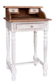 When you search for pieces at an auction, you can find many different desks and writing tables in a wide variety of styles. Casa Padrino Country Style Shabby Chic Desk Brown Antique White 50 X 40 X H 86 Cm Country Style Furniture