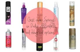 10 best hair spray in india affordable