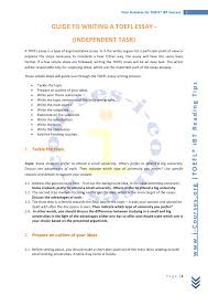 TOEFL iBT Writing Section Scoring Guide Magoosh