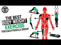 the best body weight exercise for each