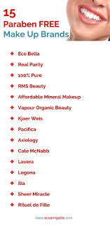 15 paraben free makeup brands 2024