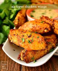 crispy air fryer wings iowa eats