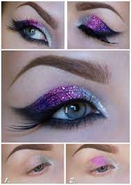 15 fun makeup tutorials using glitter
