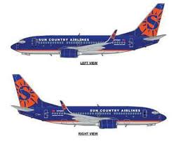 sun country airlines modifies its