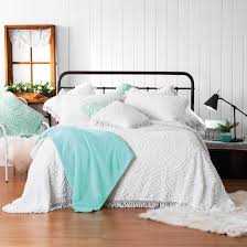 Soft Cotton Chenille Bedspread Set