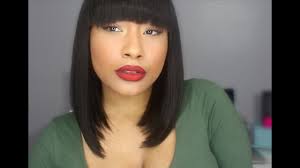 grwm how i do my makeup for bangs jaz