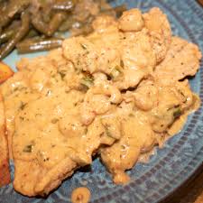 crawfish cream sauce first you have