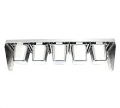 Full Stainless Steel Solid Wall Shelf