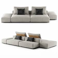 poliform westside sofa 11 3d model