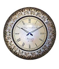 Surface 180 Antique Silver Wall Clock Buy Surface 180 Antique Silver Wall Clock At Best Price In India On Snapdeal
