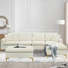 sectional sofa couch with ottoman