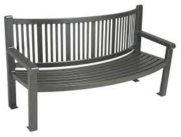Reading Reverse Curved Bench