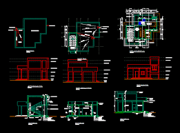 House On One Level Dwg Plan For Autocad