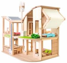 Plan Toys Green Dolls House With