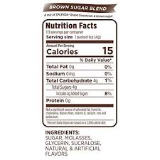 brown sugar blend low calorie sweetener